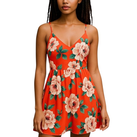 Monteau Dresses & Skirts - Monteau Floral Summer Dress Multi Colors  Sz XS